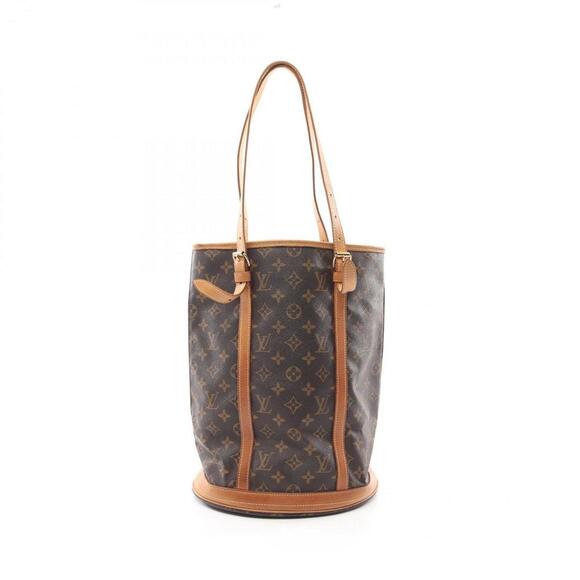 LOUIS VUITTON Brown Monogram Leather Shoulder Bag - Picture 1 of 11